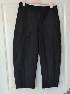 Athleta Black Women's Chinos with Front Patch Pockets